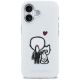 3. Karl Lagerfeld Karl & Choupette MagSafe Back Case für iPhone 17 - Transparent