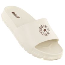 Schwarze Damen-Flip-Flops mit Plateau für Strand und Pool, Big Star TT274A044