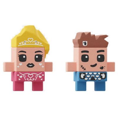 4. MARIOINEX Mini-Waffel-Prinzessinnenturm der Fantasie, 148 Teile