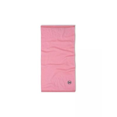Kinder-Bandana BUFF MERINO LIGHTWEIGHT SOLID ROSE PINK