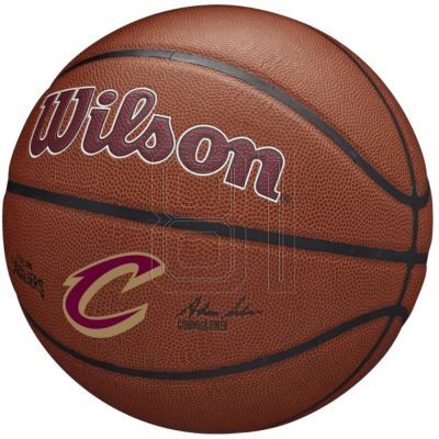 4. Wilson NBA Team Alliance Cleveland Cavaliers Ball WZ4011901XB