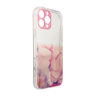 2. Marble Case Cover für Samsung Galaxy A12 5G Gel Cover Marble Pink