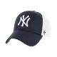 4. '47 Brand New York Yankees MVP Branson Jr. B-BRANS17CTP-BK-KIDS Kappe