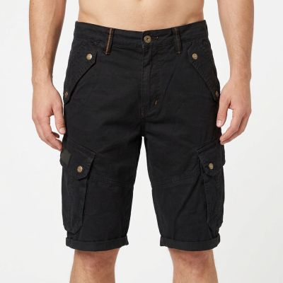 7. Geographical Norway Prodol EO 063 M SX1427H/GNO-Schwarze Shorts
