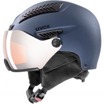 Uvex hlmt 600 visor 40 Ski-Snowboardhelm mit Visier Herren/Damen (56/6/236/40)