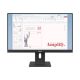 12. Lenovo ThinkVision E24-40 Monitor, 23,8 Zoll, IPS, 16:9, 100 Hz, 4 ms, 1920 x 1080, 250 cd/m², 1 HDMI-Anschluss, Rabenschwarz, 36 Monate Garantie