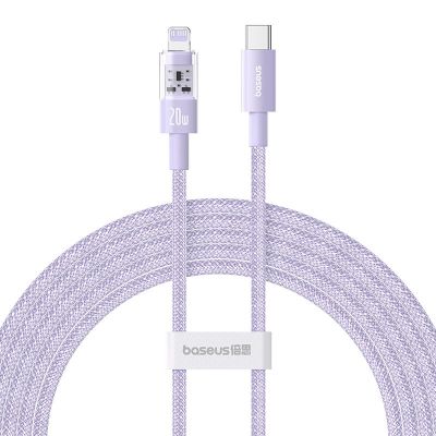 Baseus Gem USB-C-IP-Kabel 20W 2m (Lila)