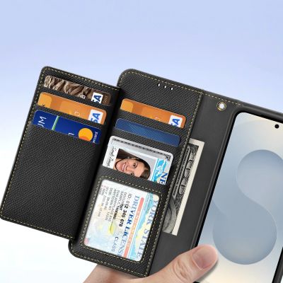 7. Dux Ducis Lava Case mit MagSafe für Samsung Galaxy S25 Edge - Schwarz