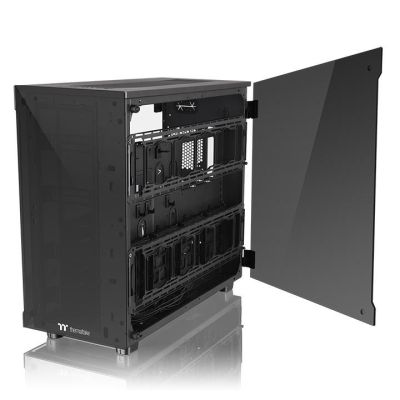 8. Thermaltake View 91 RGB TG CA-1I9-00F1WN-00 Gehäuse (ATX, Extended ATX, Micro ATX, Mini ITX, XL-ATX; Schwarz)