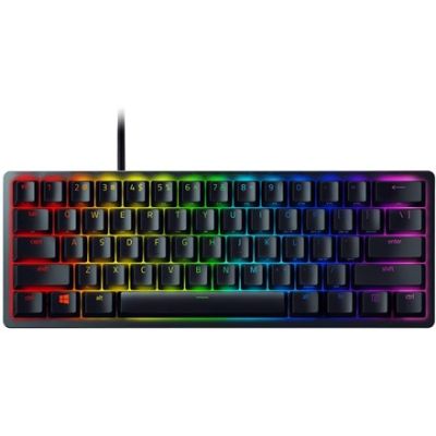 5. Razer Huntsman Mini-Tastatur Gaming USB QWERTY Amerikanische/Internationale Tastatur Weiß