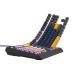 16. GENESIS THOR 230 TKL Gaming-Tastatur USB + RF Wireless + Bluetooth QWERTY Schwarz, Blau, Grau, Orange