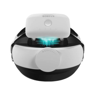 3. BoboVR B2 Externer Akku für BoboVR M1 / ​​M2 / M3 Kopfbügel 5200 mAh – Weiß