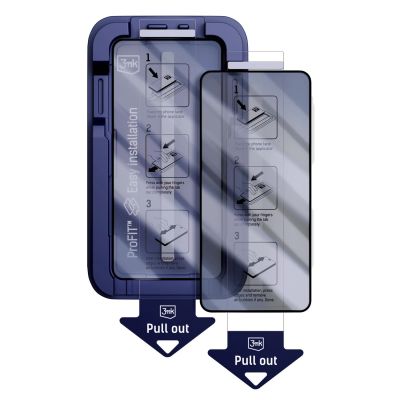 12. 9H-gehärtetes Glas mit 3MK HardGlass Max Sichtschutzfilter für Samsung Galaxy S26+