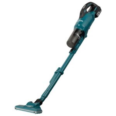 5. Makita DCL286FRF Akku-Stielstaubsauger/Elektrobürste 2-in-1, beutellos, 0,25 l, 100 W, Schwarz/Blau, 3 Ah
