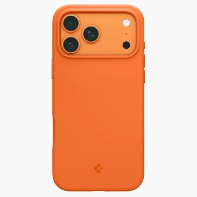 3. Spigen Silikonhülle Fit Mag MagSafe für iPhone 17 Pro Max – Orange