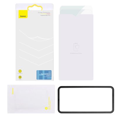 7. Baseus gehärtetes Glas HONOR X30 0,3 mm klar (2 Stück) (SGBL024302)