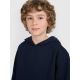 5. Jungen-Sweatshirt mit Kapuze, offen, 4F 4FJRMM00TSWSM2482-31S