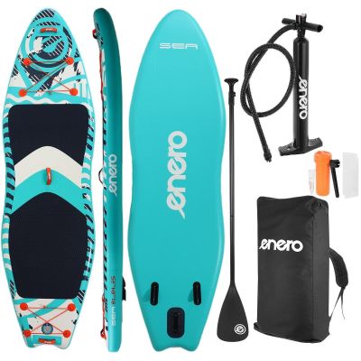 22. SET - SUP BOARD 140KG AUFBLASBAR ENERO 320x91x15CM SEA