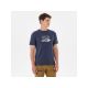 4. MILLET M Millet Mountain Ts Ss Marineblaues T-Shirt