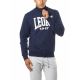 2. Herren Sweatshirt LEONE LSM314/S16 marineblau "M"