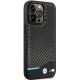 4. BMW Leder-Carbon-Hülle für iPhone 13 Pro Max – Schwarz