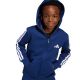 6. adidas Essentials Sweatshirt mit durchgehendem Reißverschluss, marineblau, Kinder, JY4980