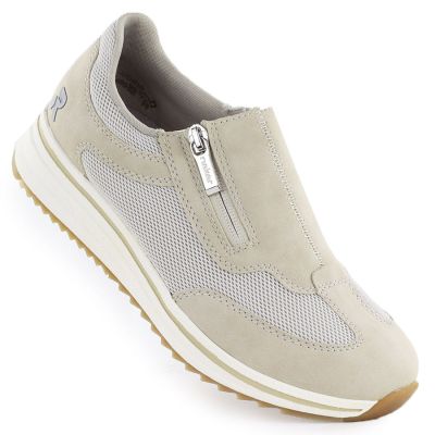 Beige Damen-Pumps mit hohem Absatz, Modell Rieker L5854-62