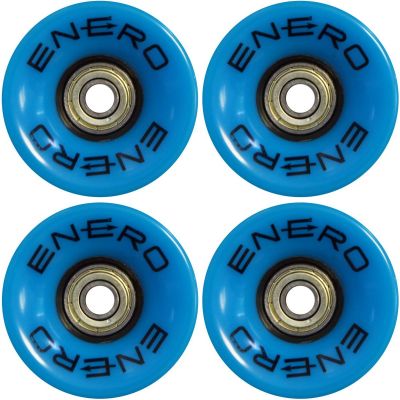 2. ENERO Skateboard-Rollen 60x45mm Blau 4er-Set