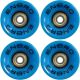 2. ENERO Skateboard-Rollen 60x45mm Blau 4er-Set
