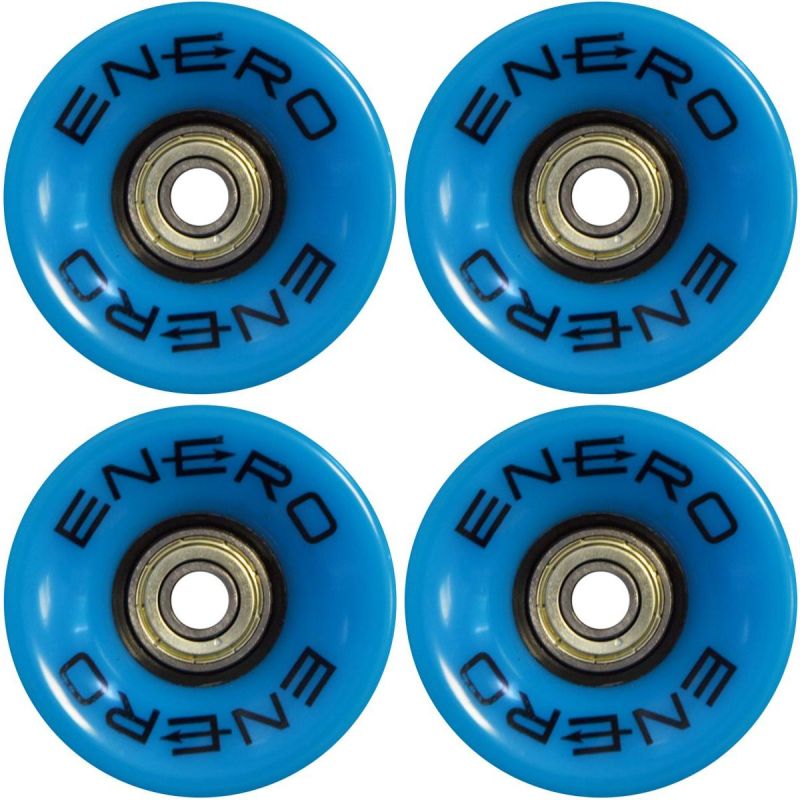 2. ENERO Skateboard-Rollen 60x45mm Blau 4er-Set