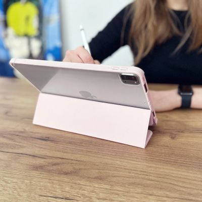 13. Stand Tablet Case Smart Cover Hülle für iPad Pro 12.9'' 2021/2020 mit Standfunktion grün