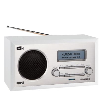 2. Imperial DABMAN 30 DAB+/FM-Radio, weiß