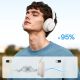 8. Baseus Bass BH1 NC Lite Kabelloser Over-Ear-Kopfhörer mit ANC – Weiß