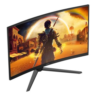 5. AOC G4 C32G42ZE Computermonitor 80 cm (31,5") 1920 x 1080 px Full HD LED Schwarz, Rot