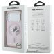 8. Karl Lagerfeld IML Peekaboo MagSafe Hülle für iPhone 17 Pro – Pink