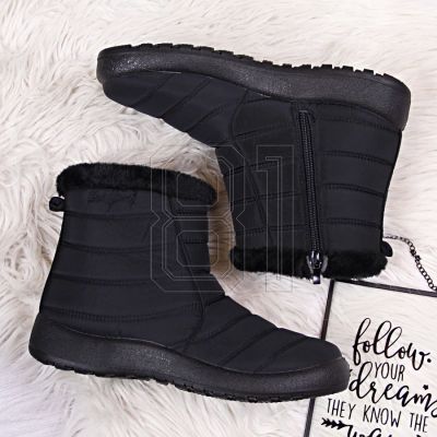 6. Waterproof snow boots with a zipper NEWS W EVE181A black