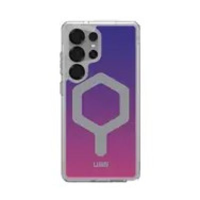 12. UAG Plyo Pro - Schutzhülle für Samsung Galaxy S25 Ultra 5G mit integriertem Magnetmodul (lila/pinker Farbverlauf)