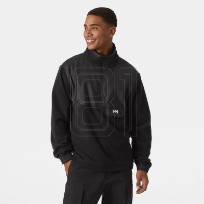 10. Helly Hansen YU Fleece-Sweatshirt mit 1/2 Reißverschluss M 53779 991