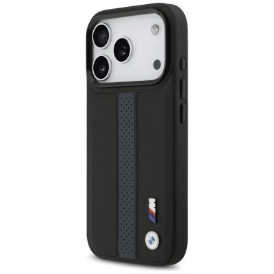 2. BMW M Perforated Stripe Logo MagSafe Case für iPhone 17 Pro – Blau