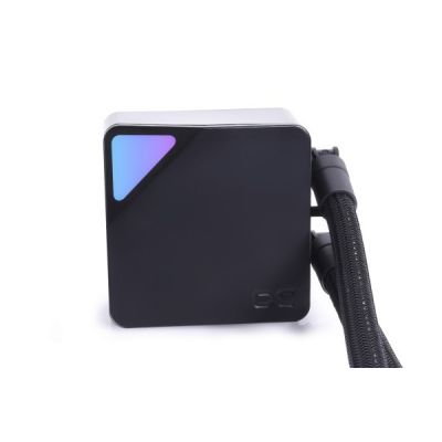 4. Alphacool T38 Prozessor-Flüssigkeitskühlungsset 12 cm Schwarz