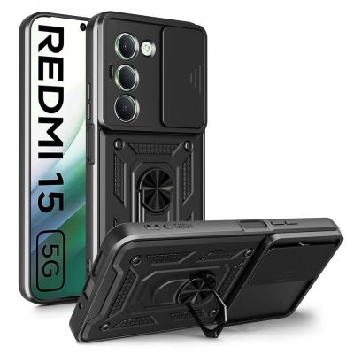 Tech-Protect CamShield Pro Case für Xiaomi Redmi 15 4G / 5G - Schwarz