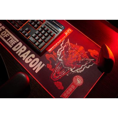 9. Numskull Games 154921 Mauspad Gaming-Pad Schwarz, Mehrfarbig, Rot