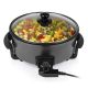 6. Tristar | Multifunktionale XL-Grillpfanne | PZ-9135 | Durchmesser 30 cm | Grill | 1500 W | Inkl. Deckel | Fester Griff | Schwarz