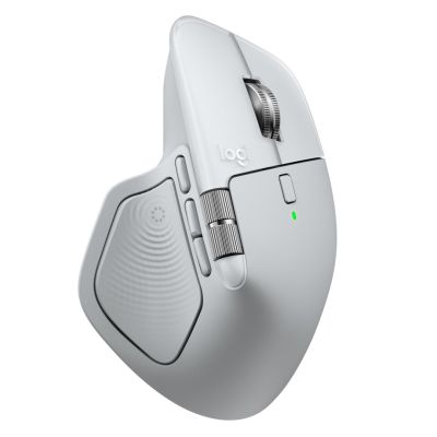 Logitech MX Master 4 für Mac, Büromaus, rechte Seite, Bluetooth, Laser, 8000 DPI