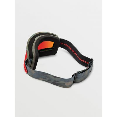 5. Volcom GARDEN CAMO/RED CHROME Snowboardbrille (VG0122103)