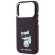 7. Karl Lagerfeld Smooth Choupette Sketch MagSafe Hülle für iPhone 17 Pro / 18 Pro - bordeauxrot