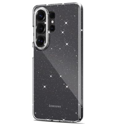 3. Tech-Protect FlexAir Hülle für Samsung Galaxy S26 Ultra – Transparent und Glitzer