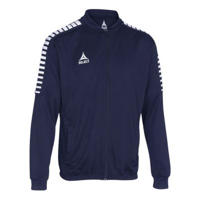 SELECT ARGENTINA ZIP marineblaues Sweatshirt