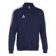 SELECT ARGENTINA ZIP marineblaues Sweatshirt