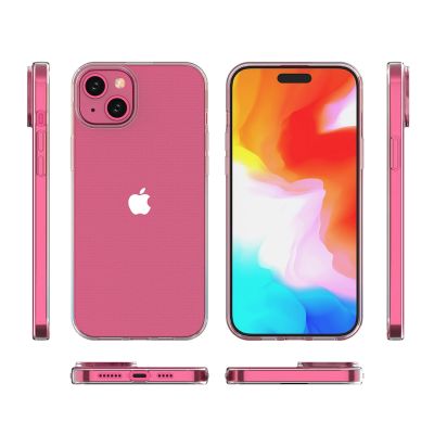 5. iPhone 15 Plus-Hülle aus der Ultra Clear-Serie in transparenter Farbe